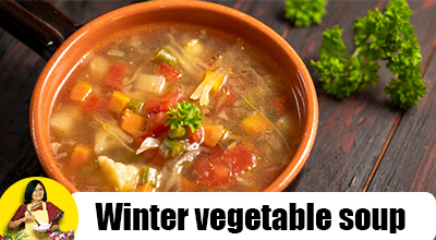 Winter Vegetable Soup Video  